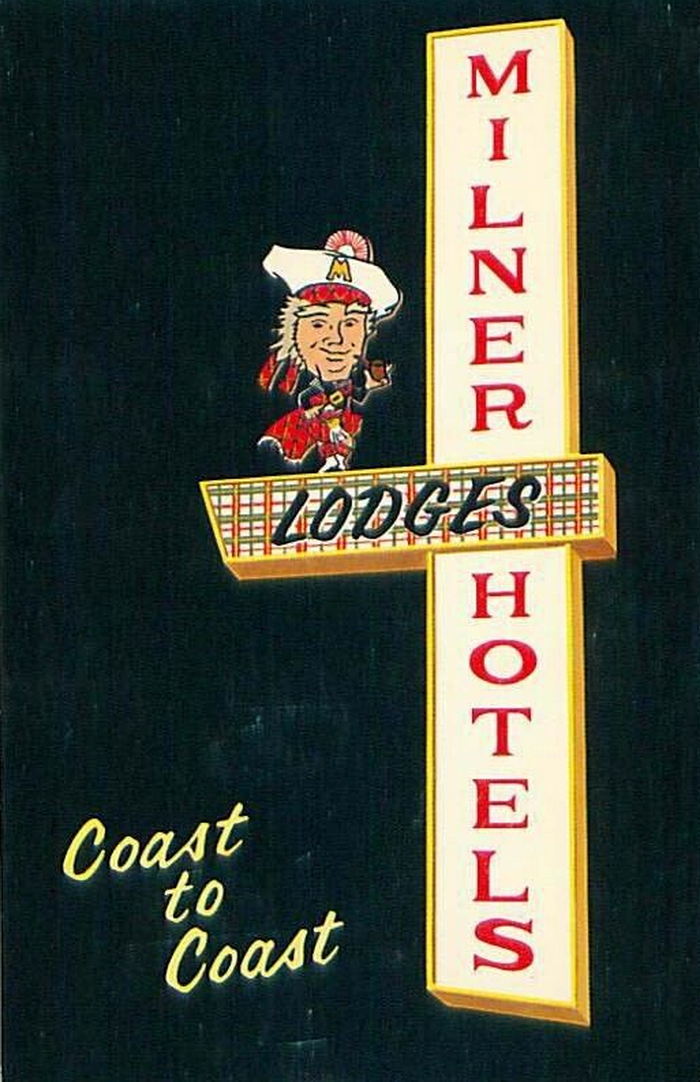Milner Moter Hotel - Vintage Postcard (newer photo)